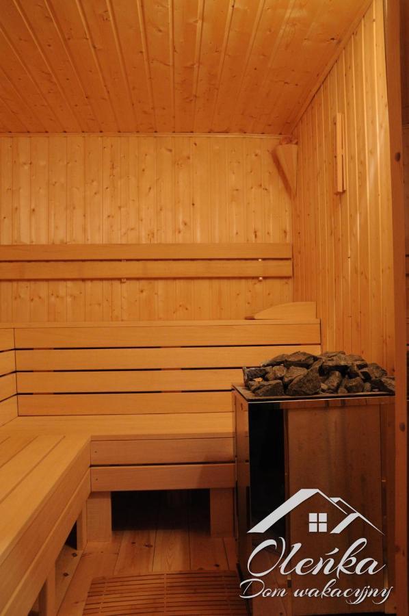 Dom Olenka- Kaszuby, Weekend, Wakacje, Sauna, Jacuzzi, Jezioro Garcz エクステリア 写真